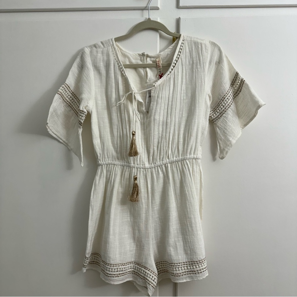 Raga Boho Tassel Romper